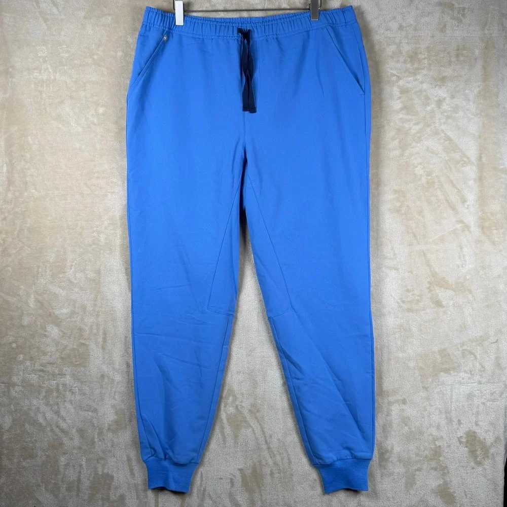 FIGS Tansen Jogger Scrub Pants Mens XL Blue Technical Collection MXXSW2004